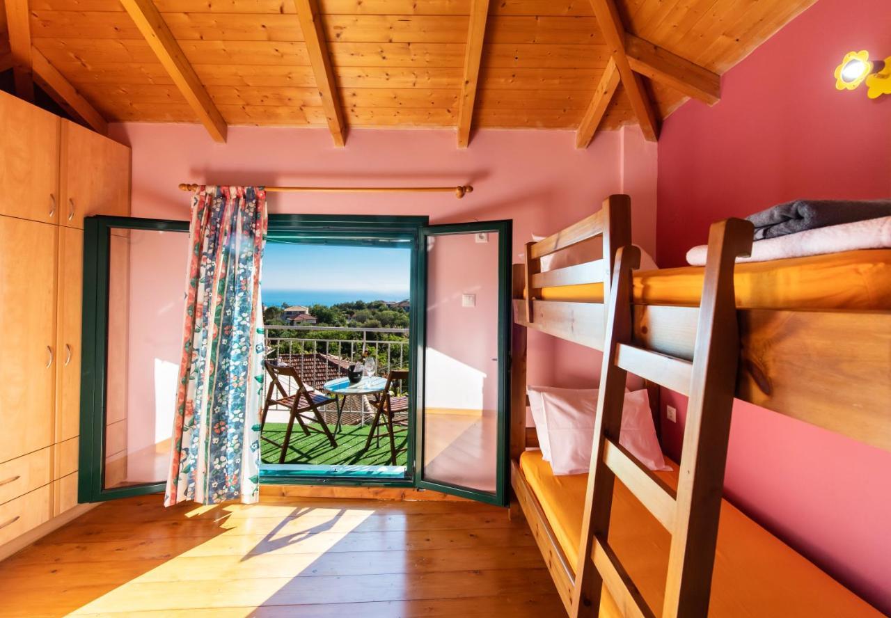 Villa Lefkada Sunset House à Kalamítsi Extérieur photo